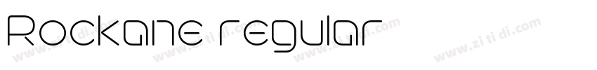 Rockane regular字体转换 Rockane regular字体转换